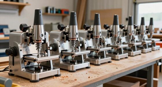 top garage workshop spiral jointer