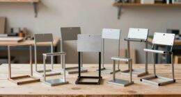 top panel cutting support stands