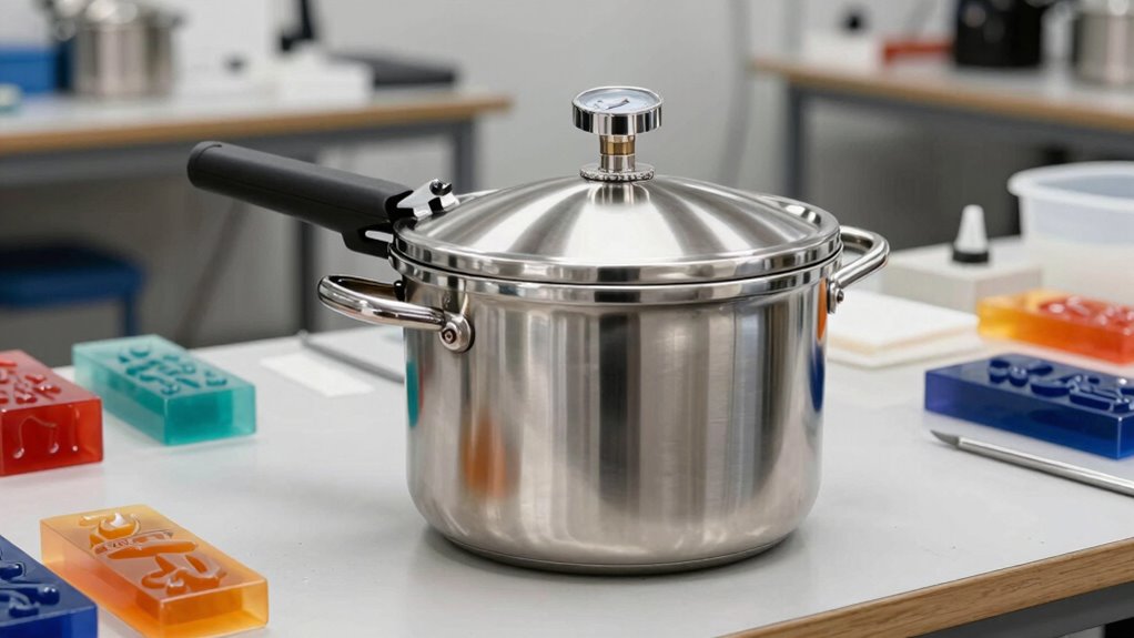 top resin casting pressure pot