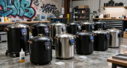 top resin casting pressure pots