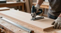 track saw sheet cutting