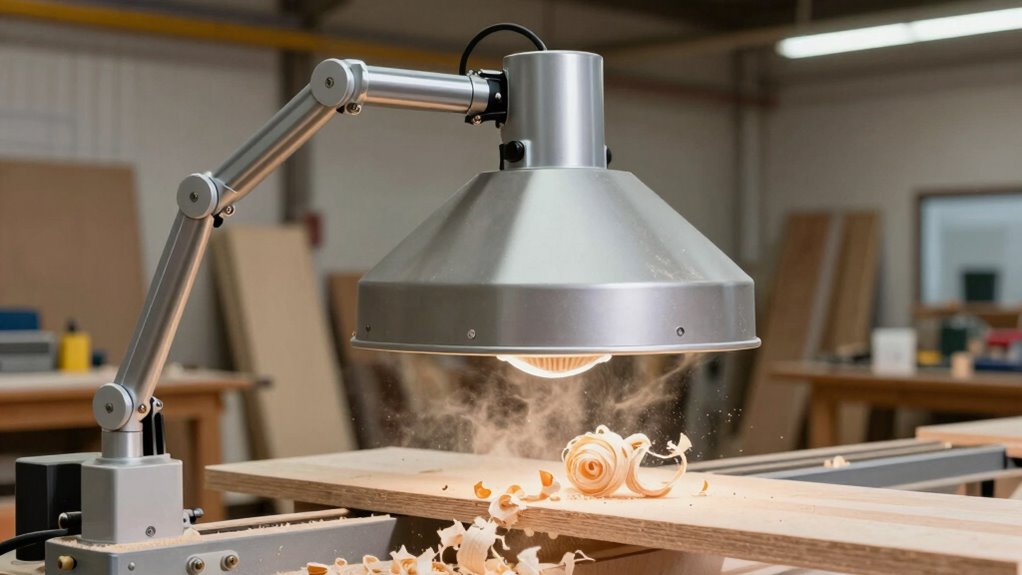 adjustable efficient dust collection