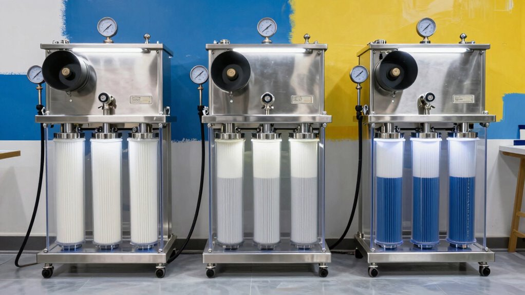 filter effectiveness and capacity