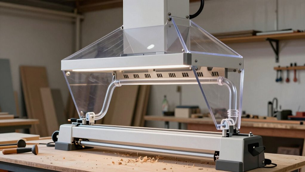 planer dust hood considerations