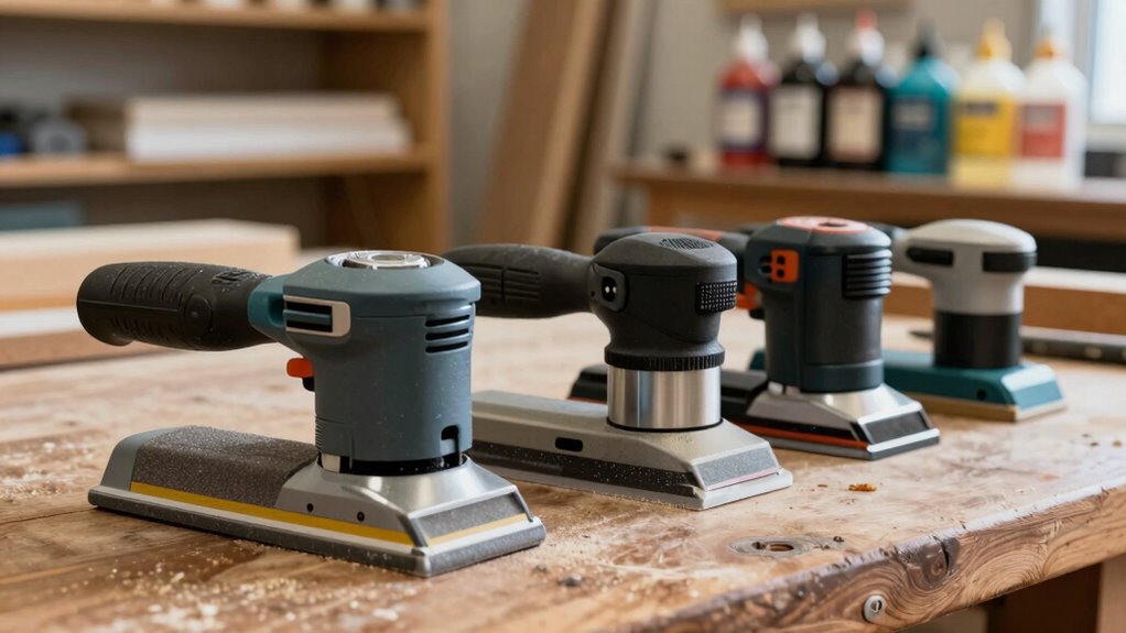 sander features for furniture