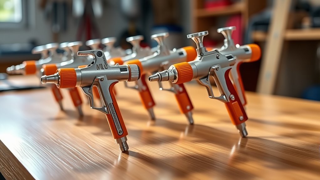 spray options and compatibility