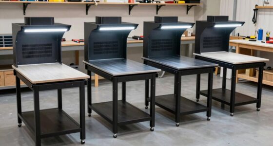top downdraft sanding tables