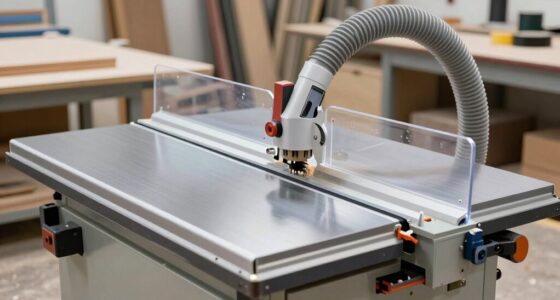 top dust collection blade guards