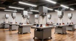 top dust collection sanding stations