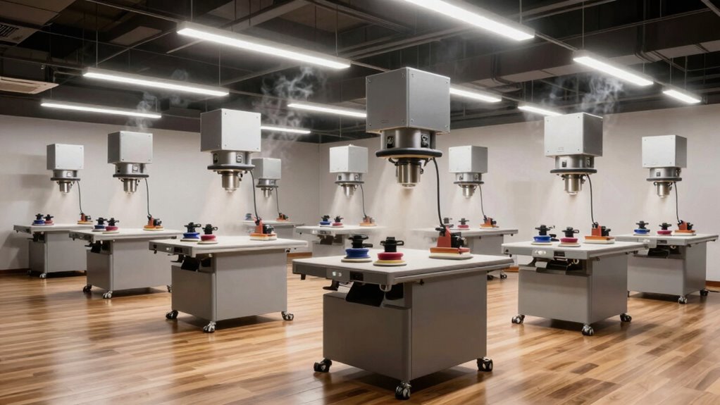 top dust collection sanding stations