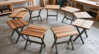 top foldable woodworking benches