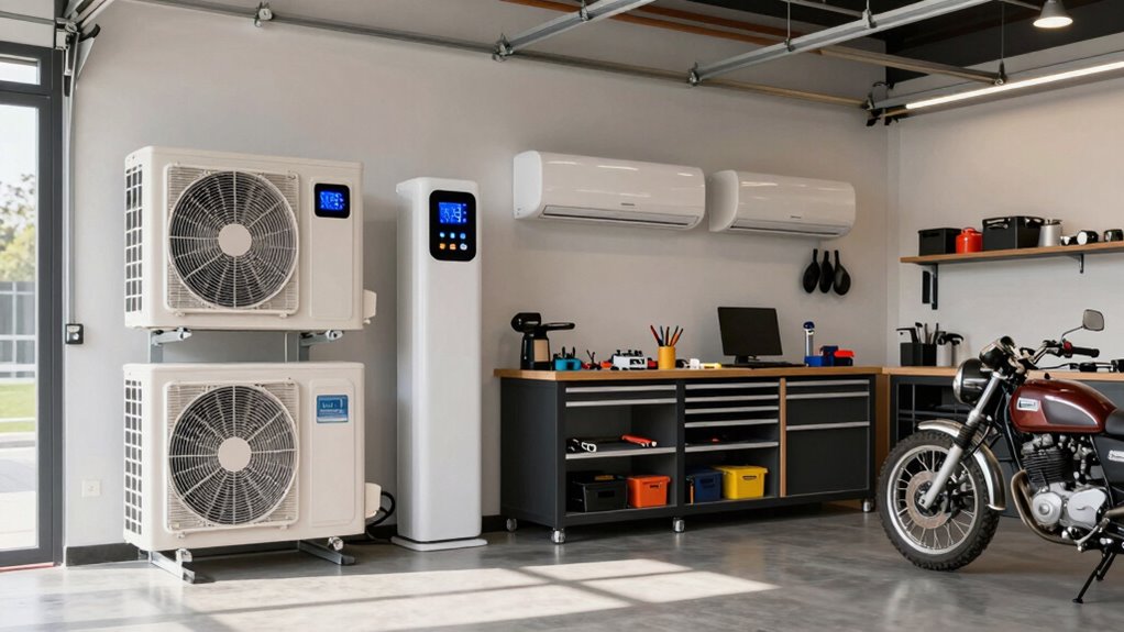 top garage mini split systems