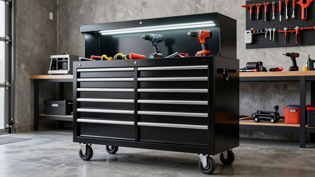 top garage tool storage
