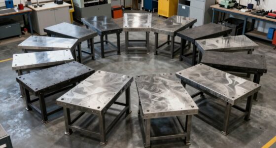 top heavy duty assembly tables