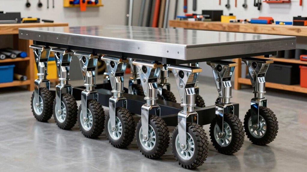 top heavy duty caster sets