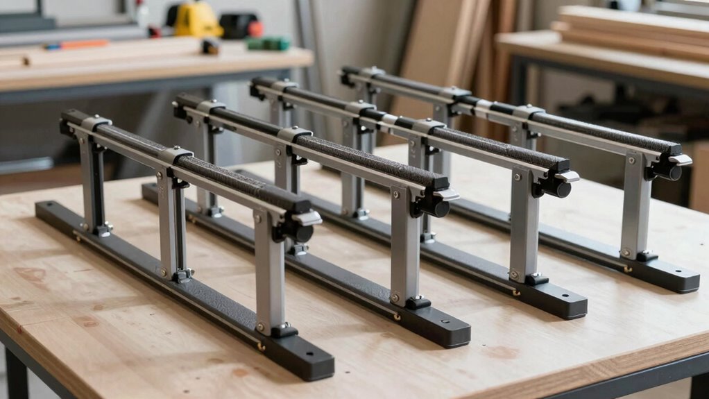 top planer stands with foldable extensions