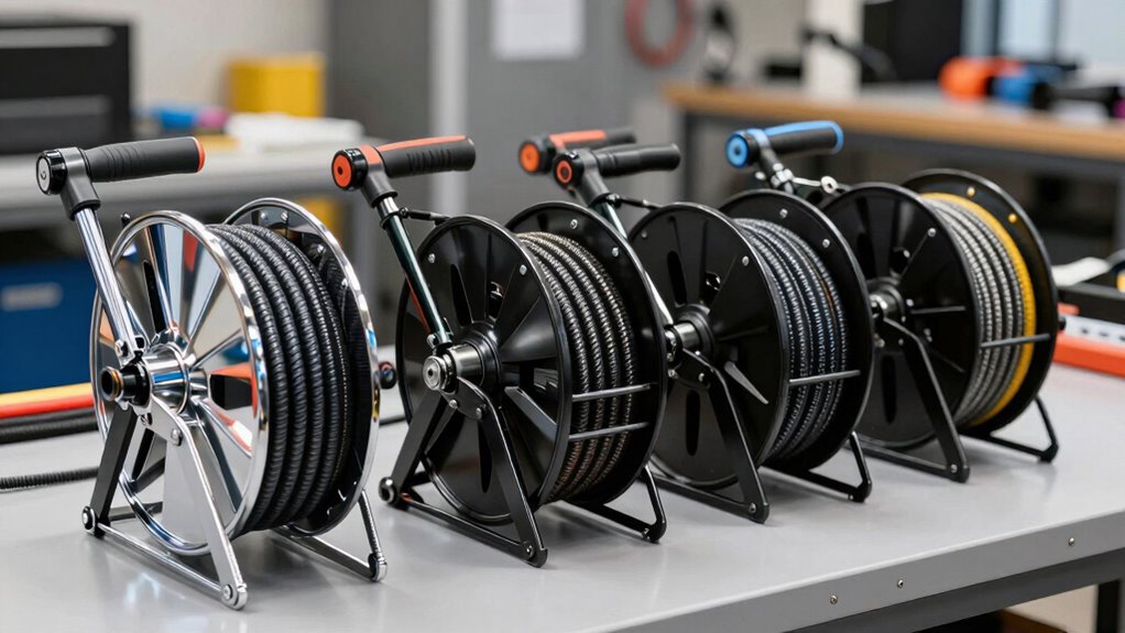 top retractable air hose reels
