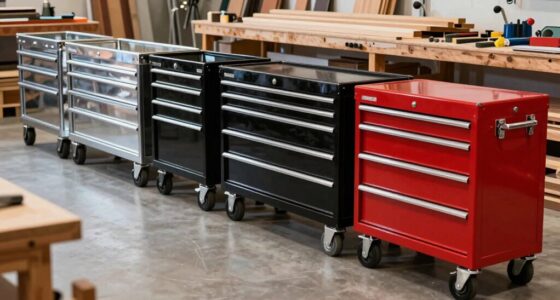 top rolling woodworking chests