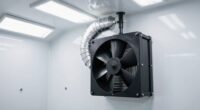 top spray booth fan kits