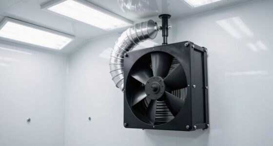 top spray booth fan kits