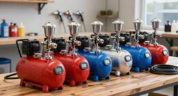 top spray gun compressors