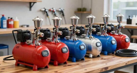 top spray gun compressors