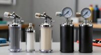 top spray gun regulators