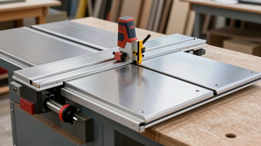 top table saw extensions