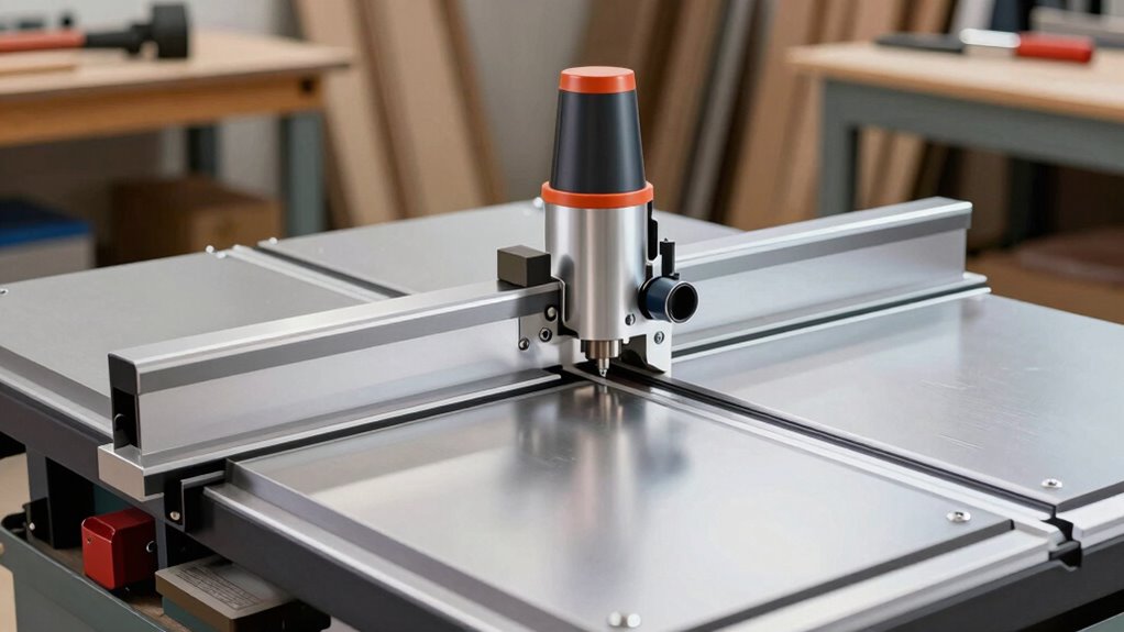 top table saw router wings