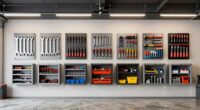 top wall tool storage
