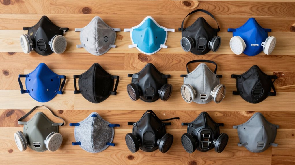 top woodworking dust masks