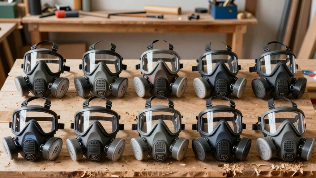 top woodworking papr masks