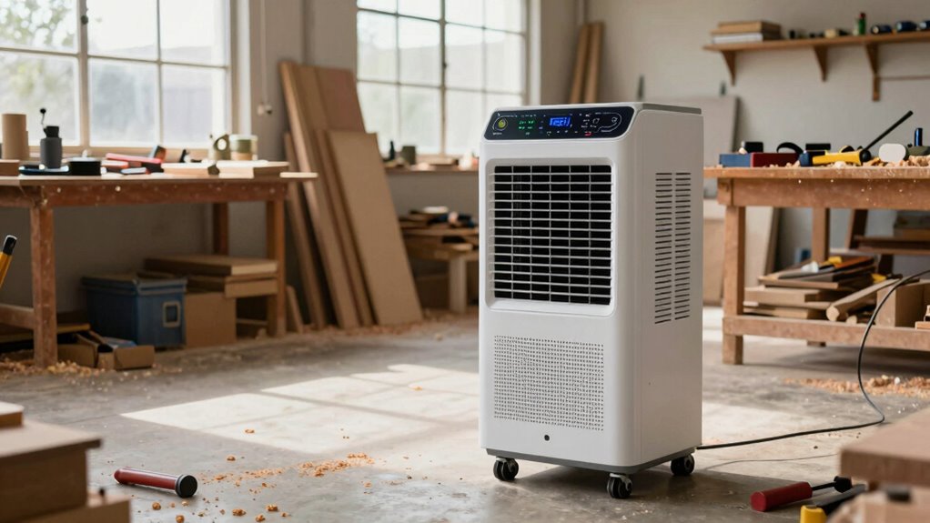 workshop cooling noise portability
