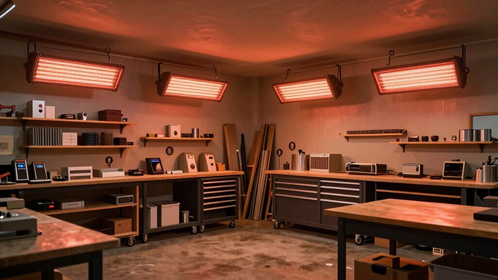 workshop infrared heater considerations