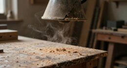 allowing fine dust buildup