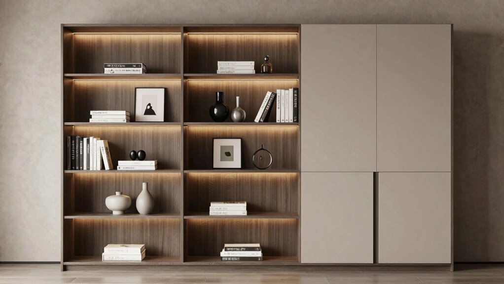 balanced display and concealment