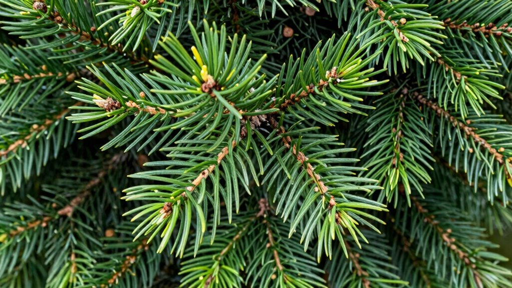 bark and needle patterns