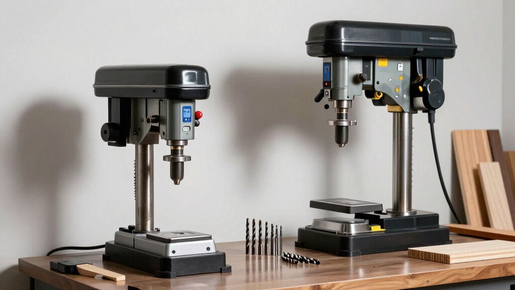 benchtop versus floor drill