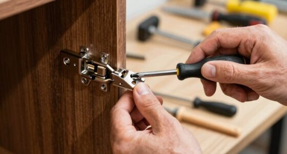 cabinet hinge alignment tutorial