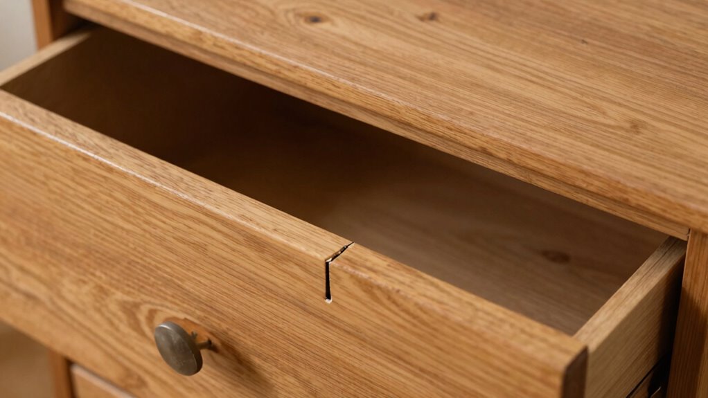 drawers reveal joinery weakness