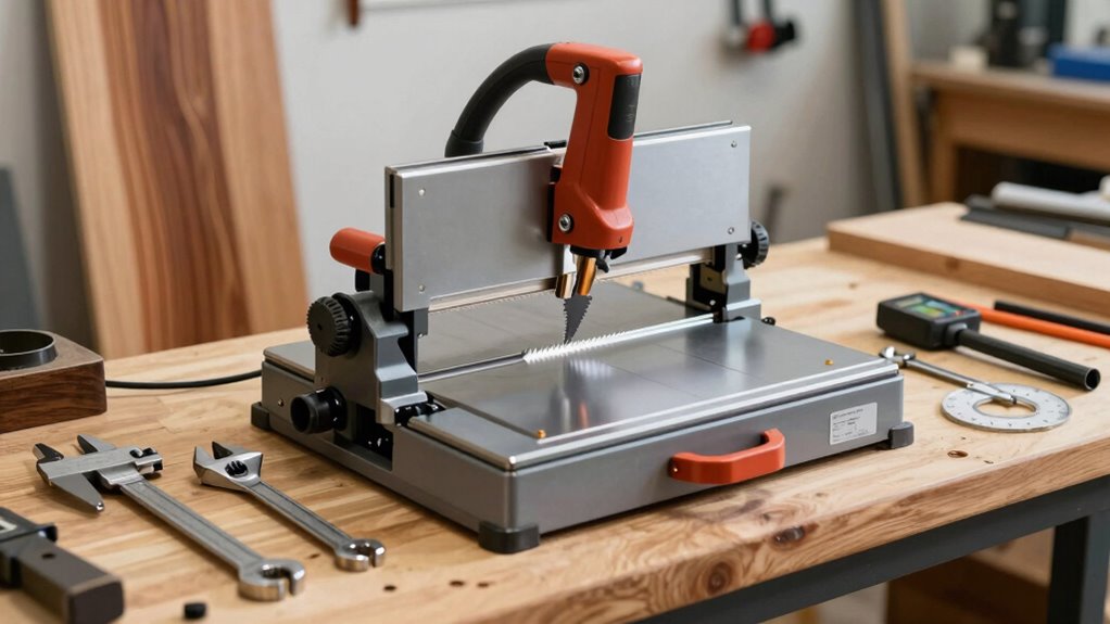 drift reducing bandsaw adjustment