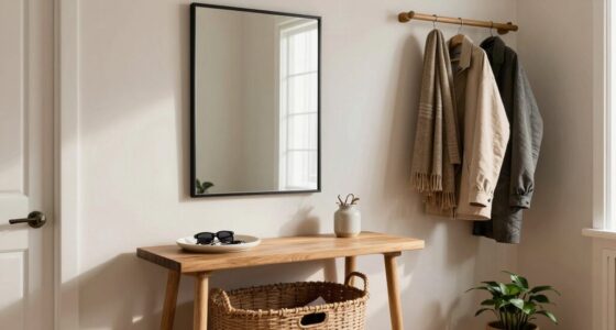 efficient small entryway design