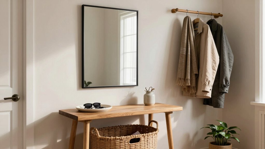 efficient small entryway design
