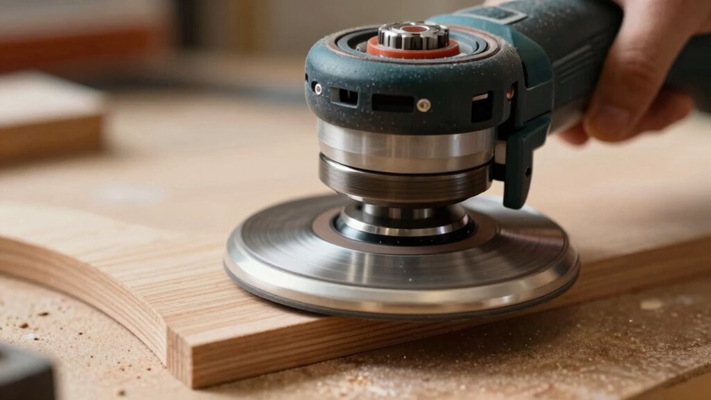 enhanced curve sanding precision