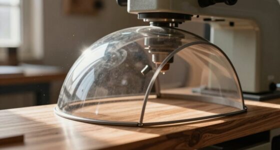 enhanced turning with dust hood