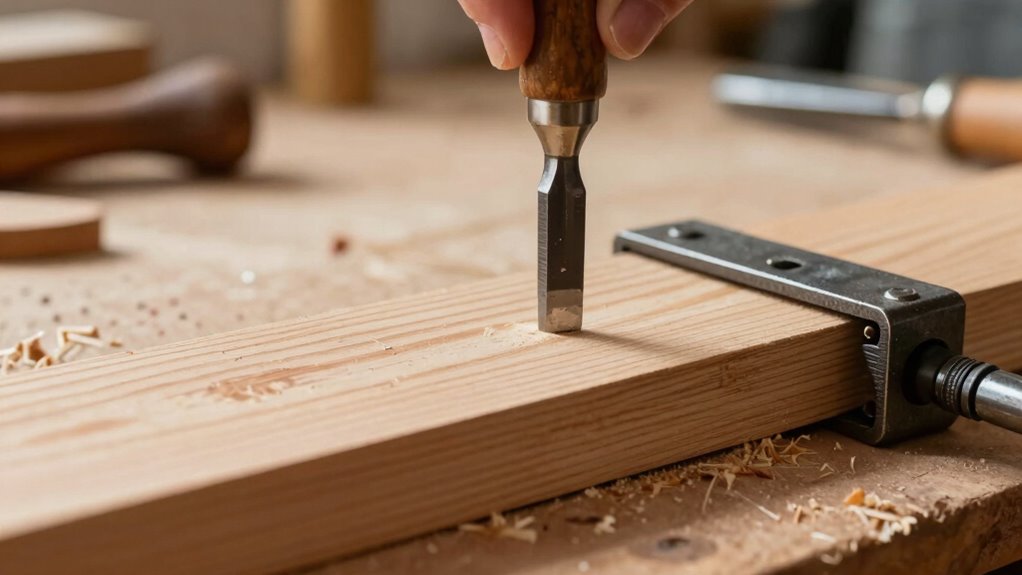 improved mortise cutting technique