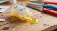 incorrect glue application timing
