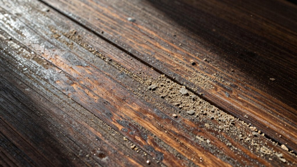 incorrect sanding grit choice