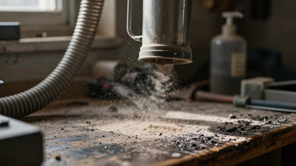 integrated dust control system