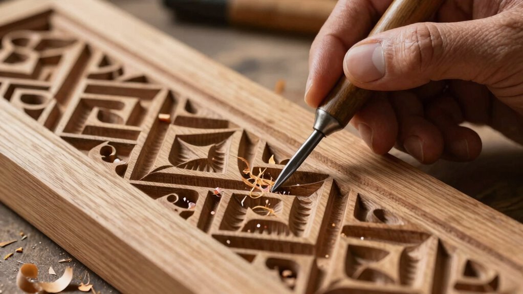 learning patience through carving